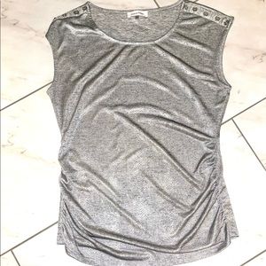 Calvin Klein silver shirt